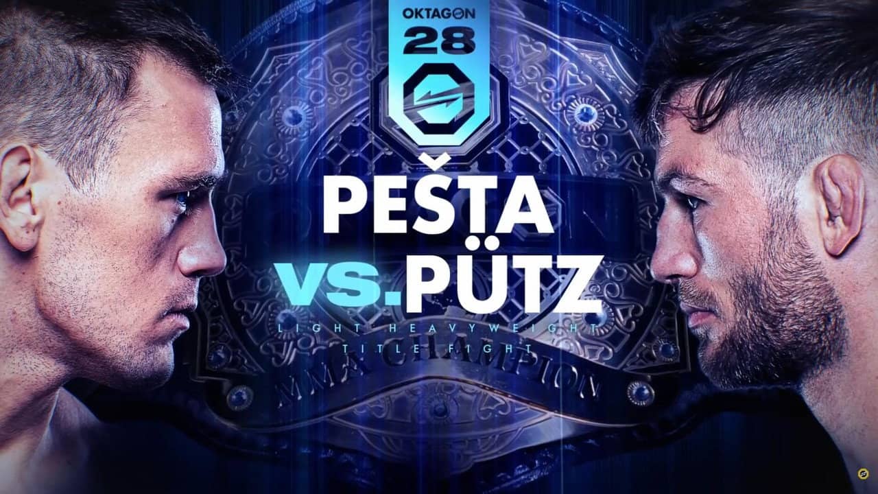 OKTAGON 28: Pešta vs. Pütz backdrop