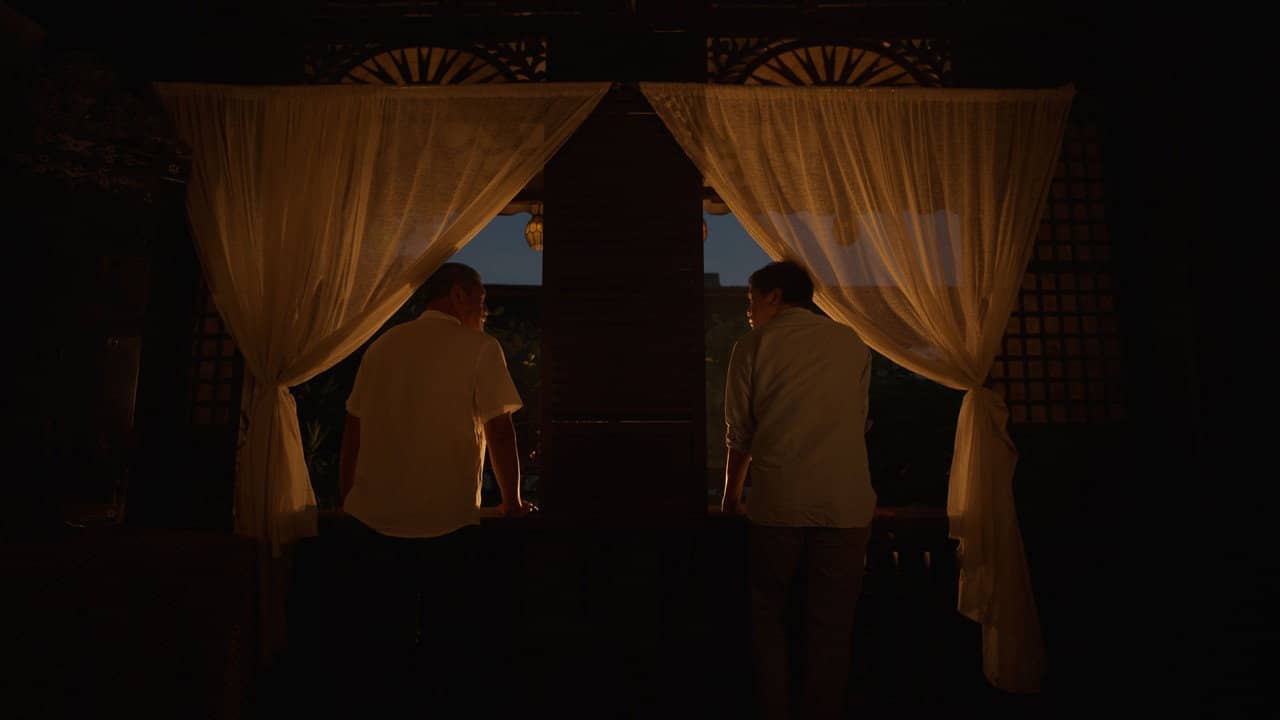 waiting until the dawn backdrop