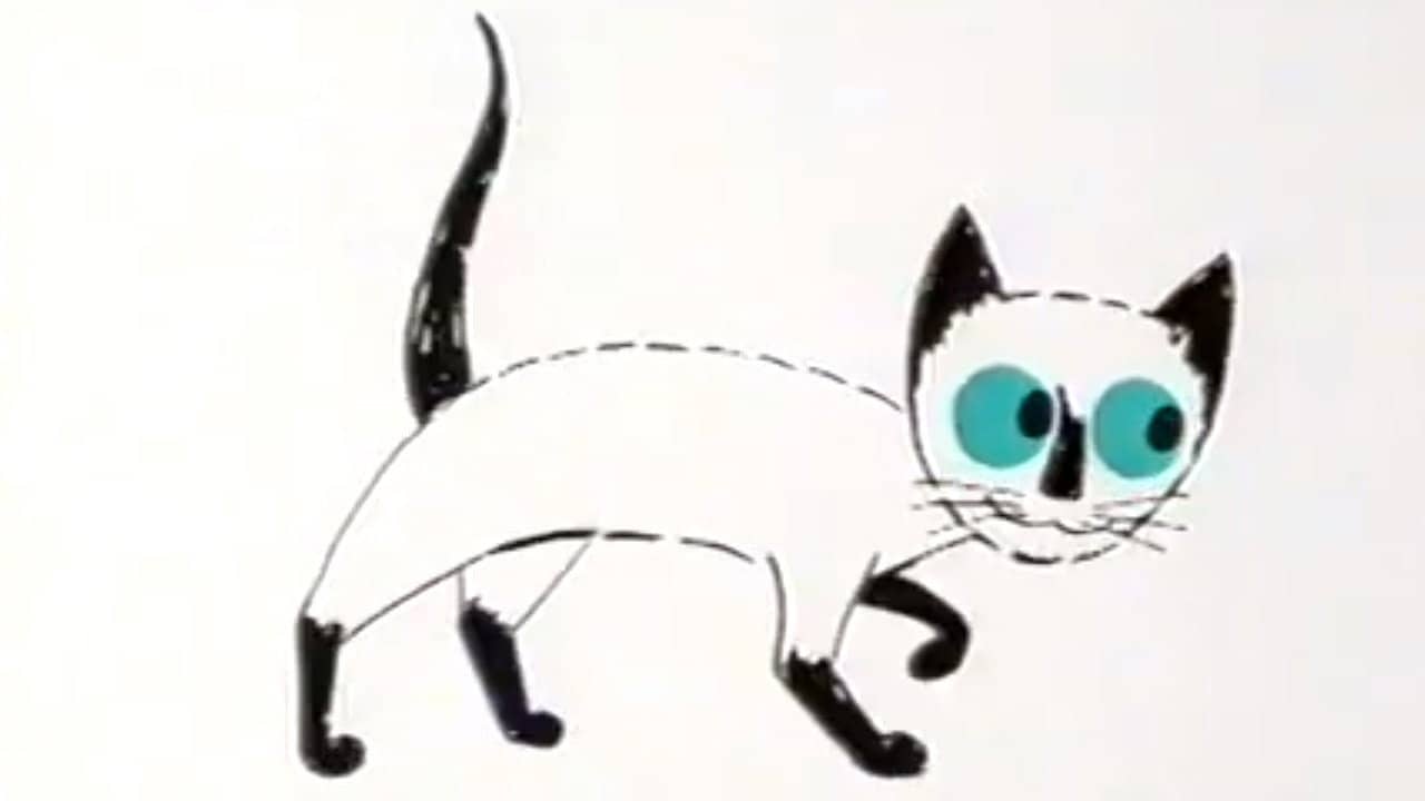 Pussycat with the Blue Eyes backdrop