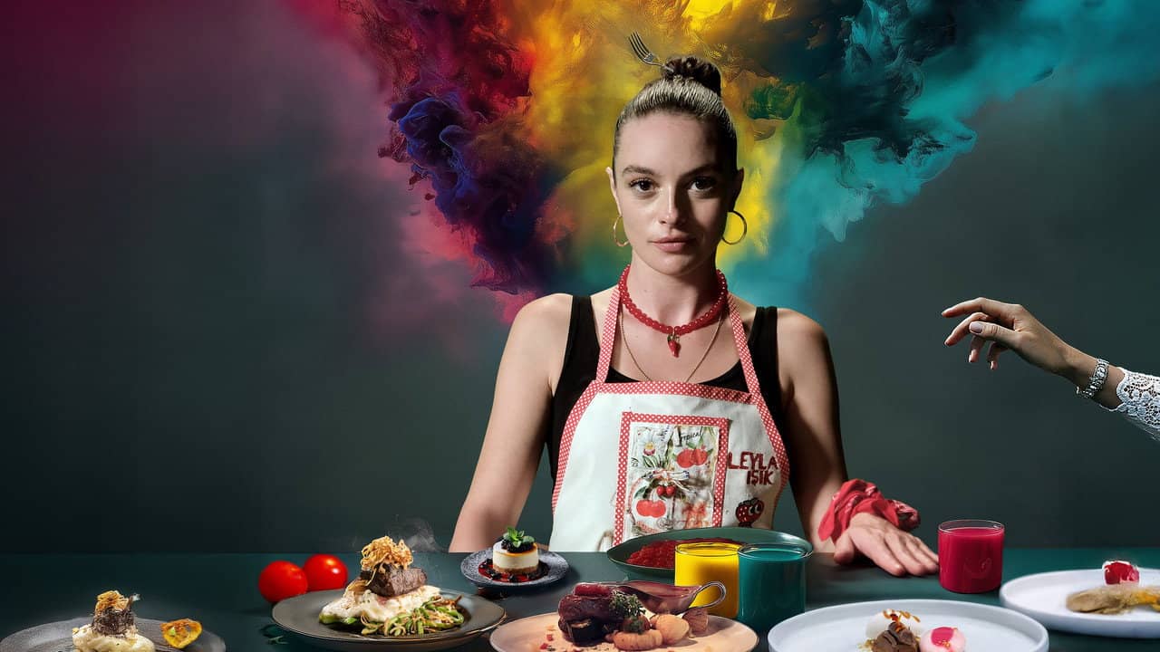 Leyla Hâli backdrop