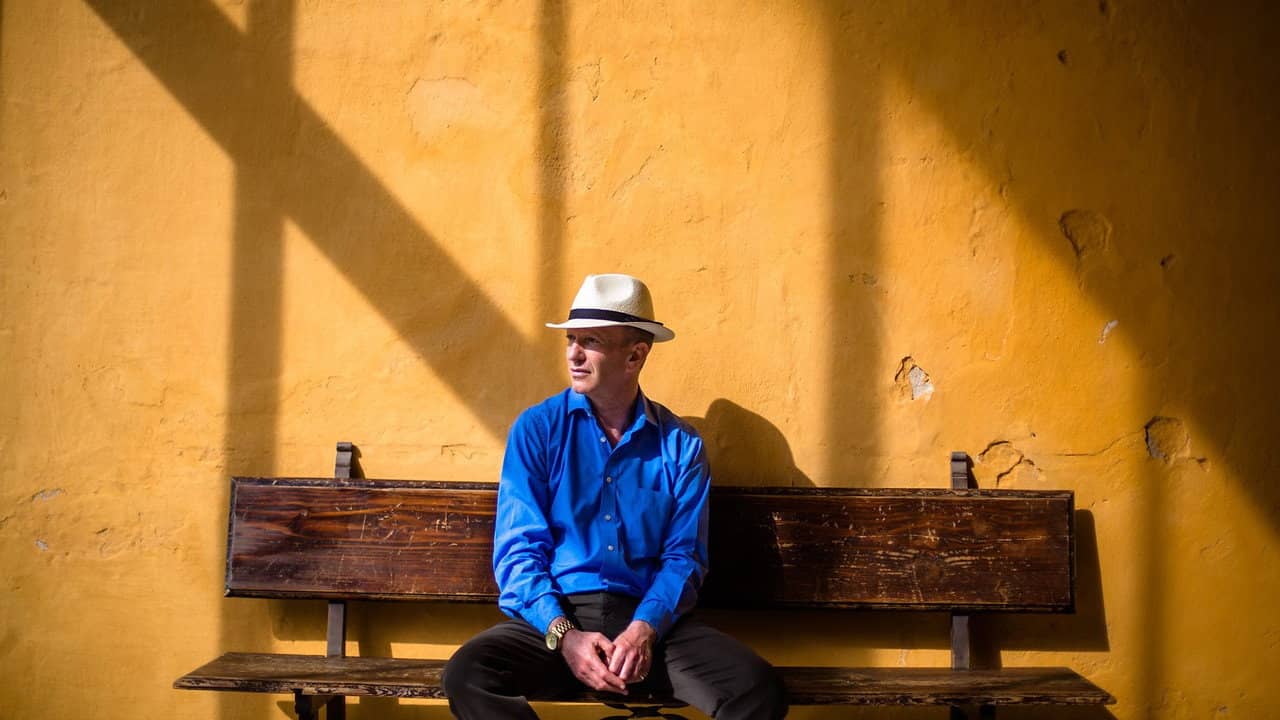 Blood and Gold: The Making of Spain with Simon Sebag Montefiore backdrop