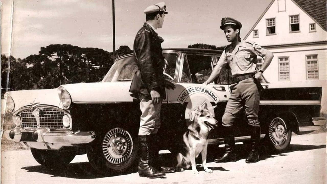 Highway Patrol backdrop