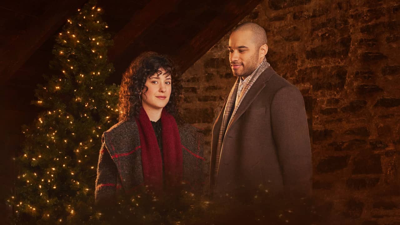 Two Days Before Christmas backdrop