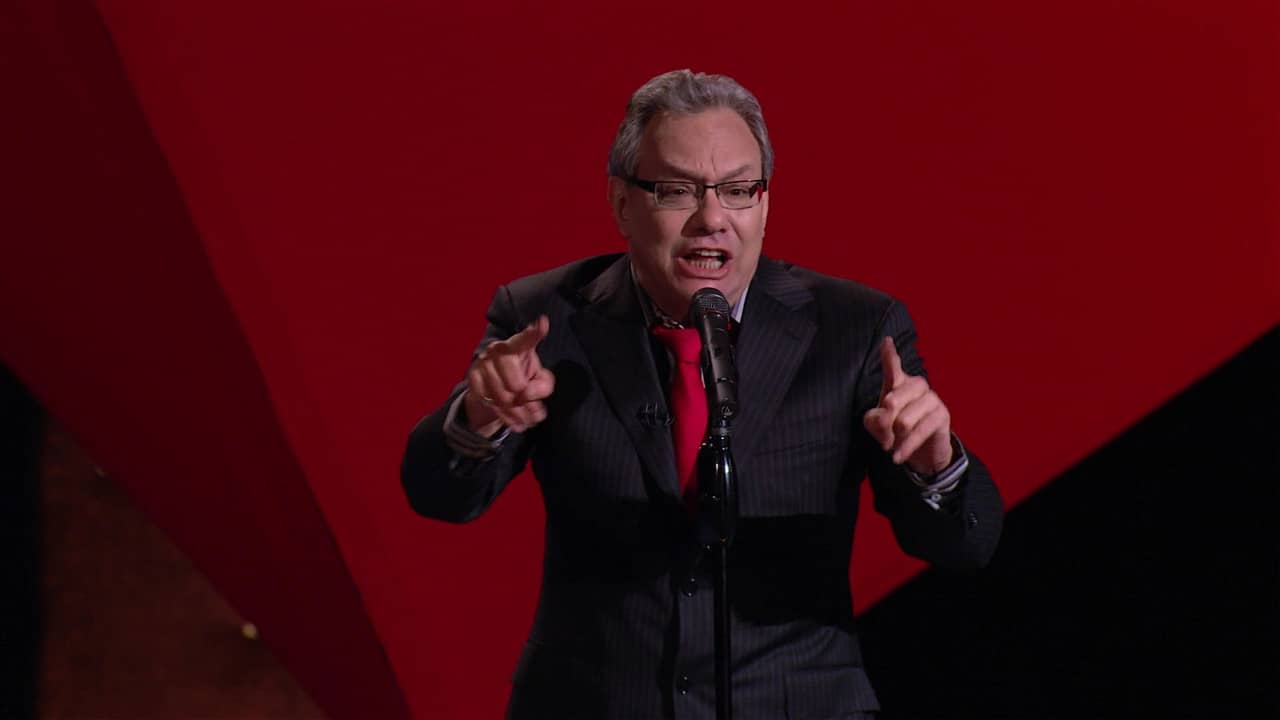 Lewis Black: In God We Rust backdrop