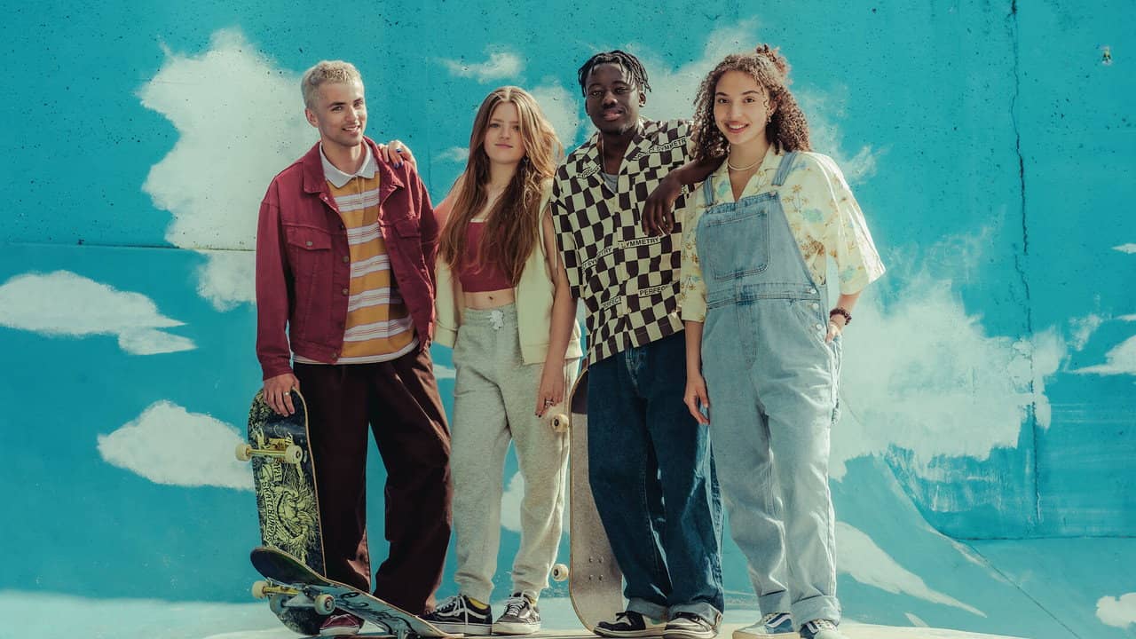 Skate backdrop