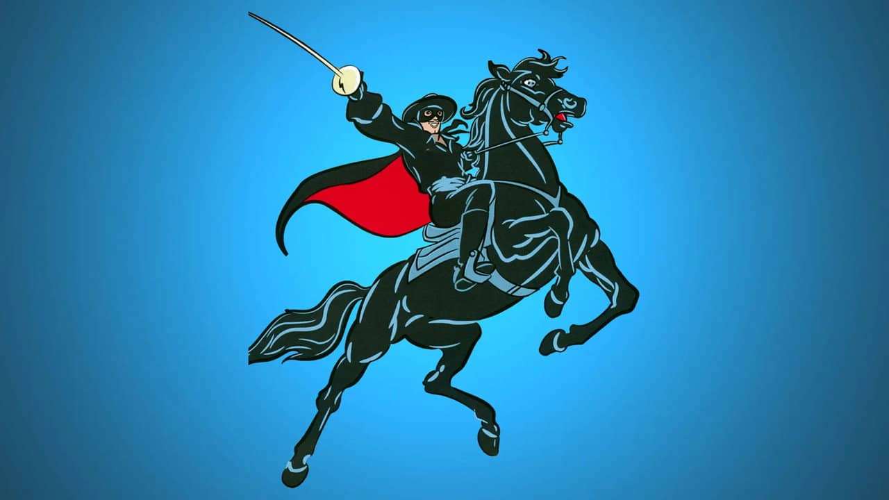 The New Adventures of Zorro backdrop