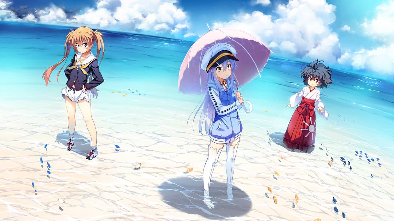 Island backdrop