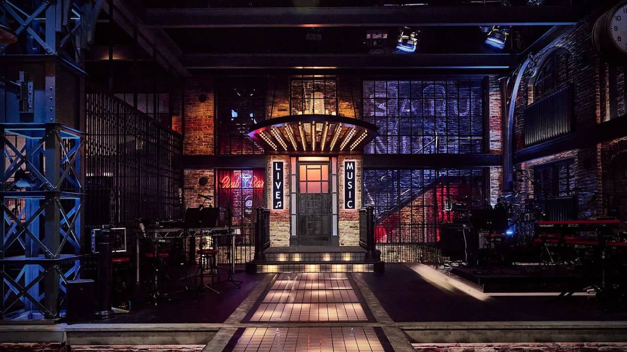 Saturday Night Live UK backdrop