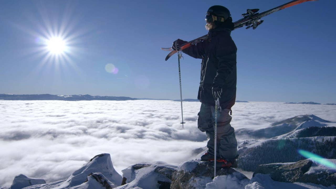 Warren Miller's Chasing Shadows backdrop