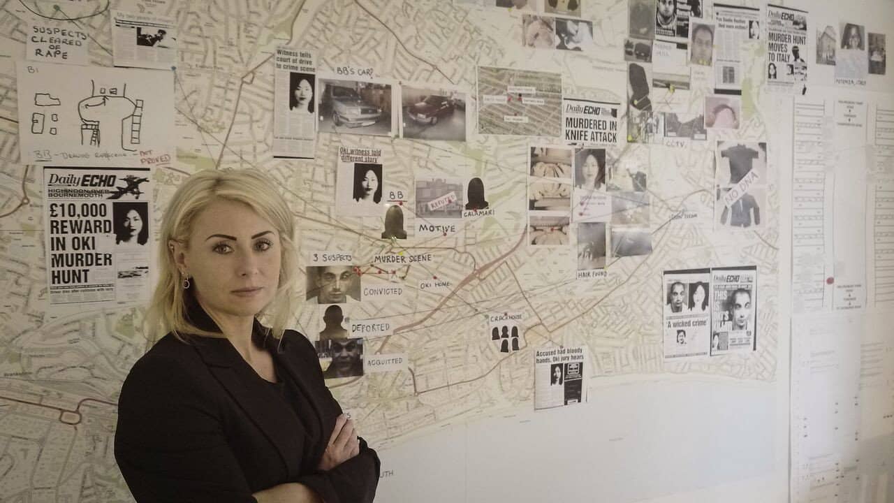Unsolved: The Man With No Alibi backdrop