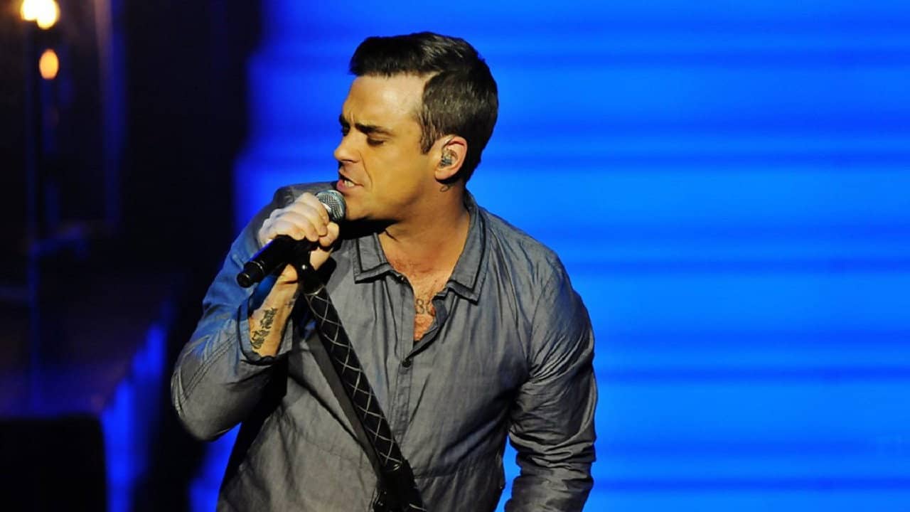 Robbie Williams: Live BBC Electric Proms backdrop
