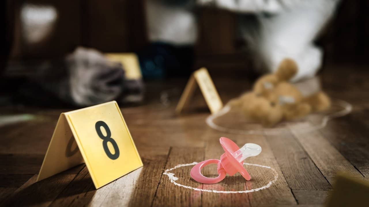The Baby Killer Conspiracy backdrop