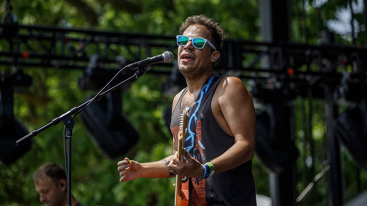 Jeff Rosenstock: LIVE AT PITCHFORK FESTIVAL 2017 backdrop