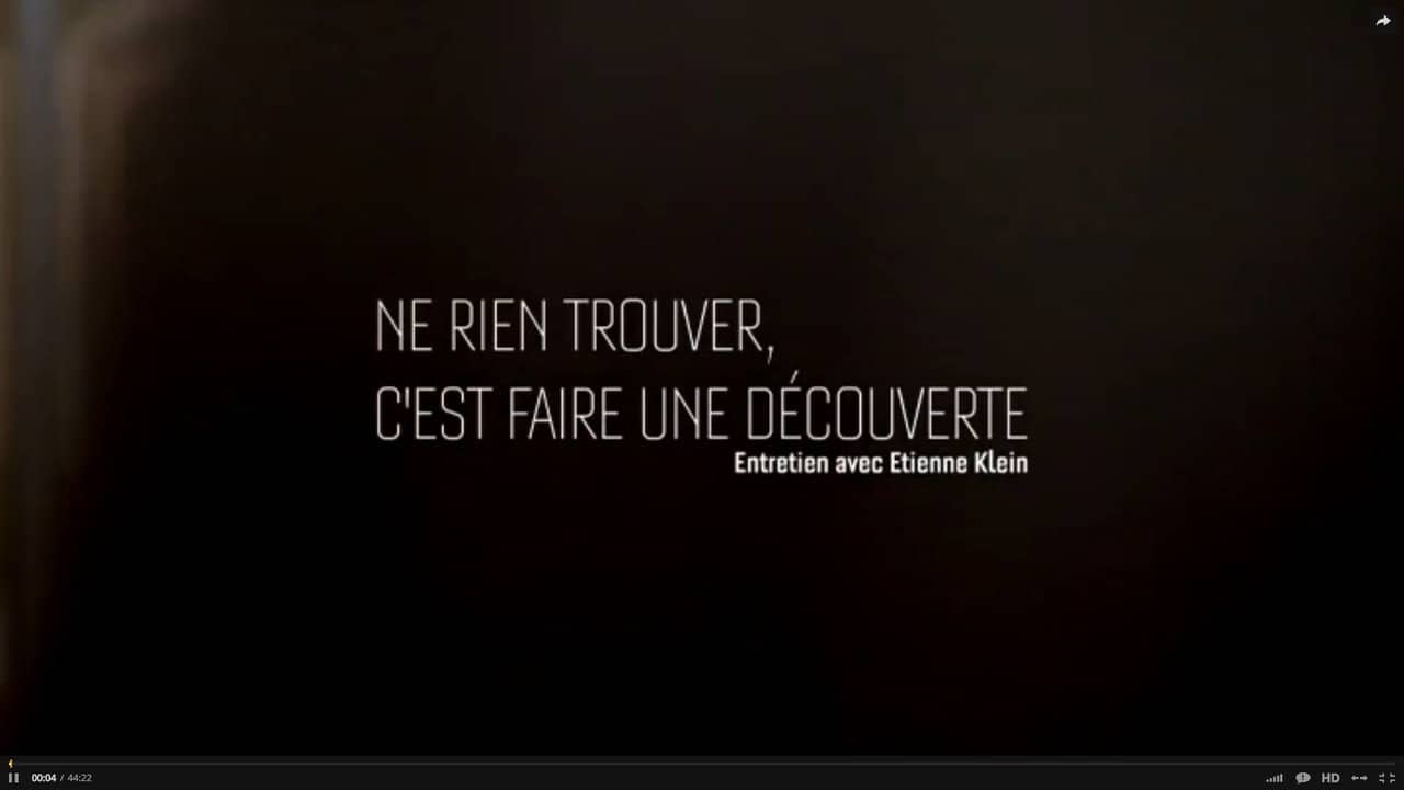 Ne rien trouver, c'est faire une découverte backdrop
