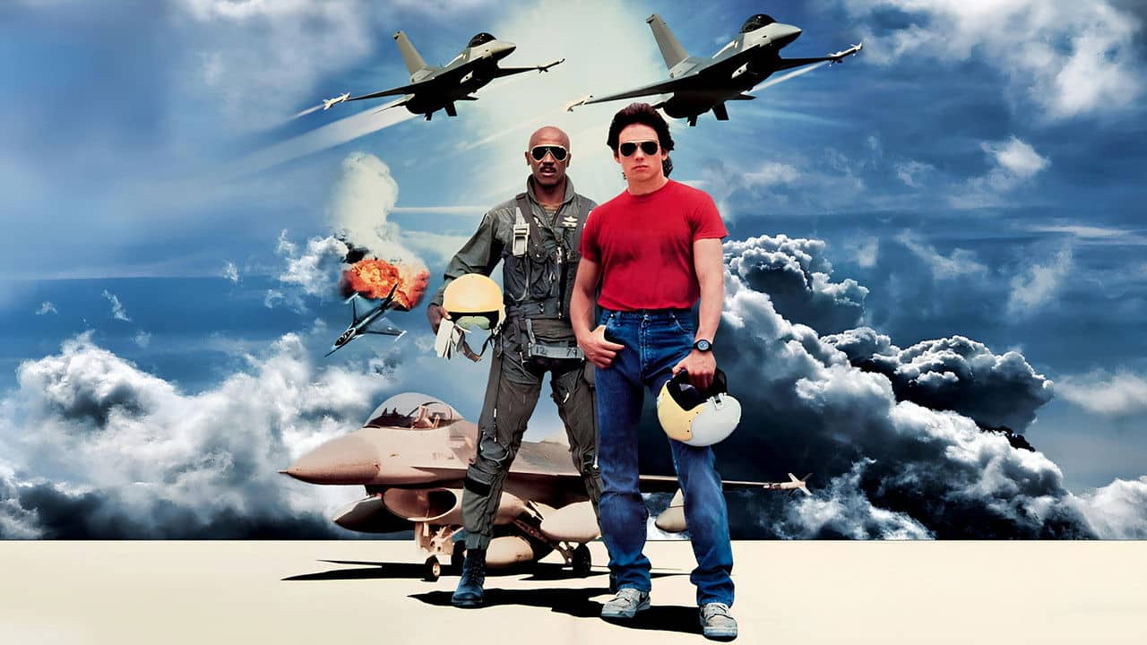 Iron Eagle backdrop