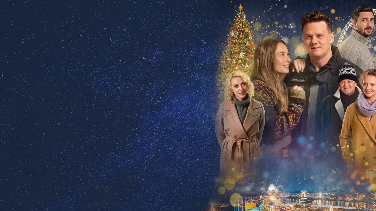Christmas Flame backdrop