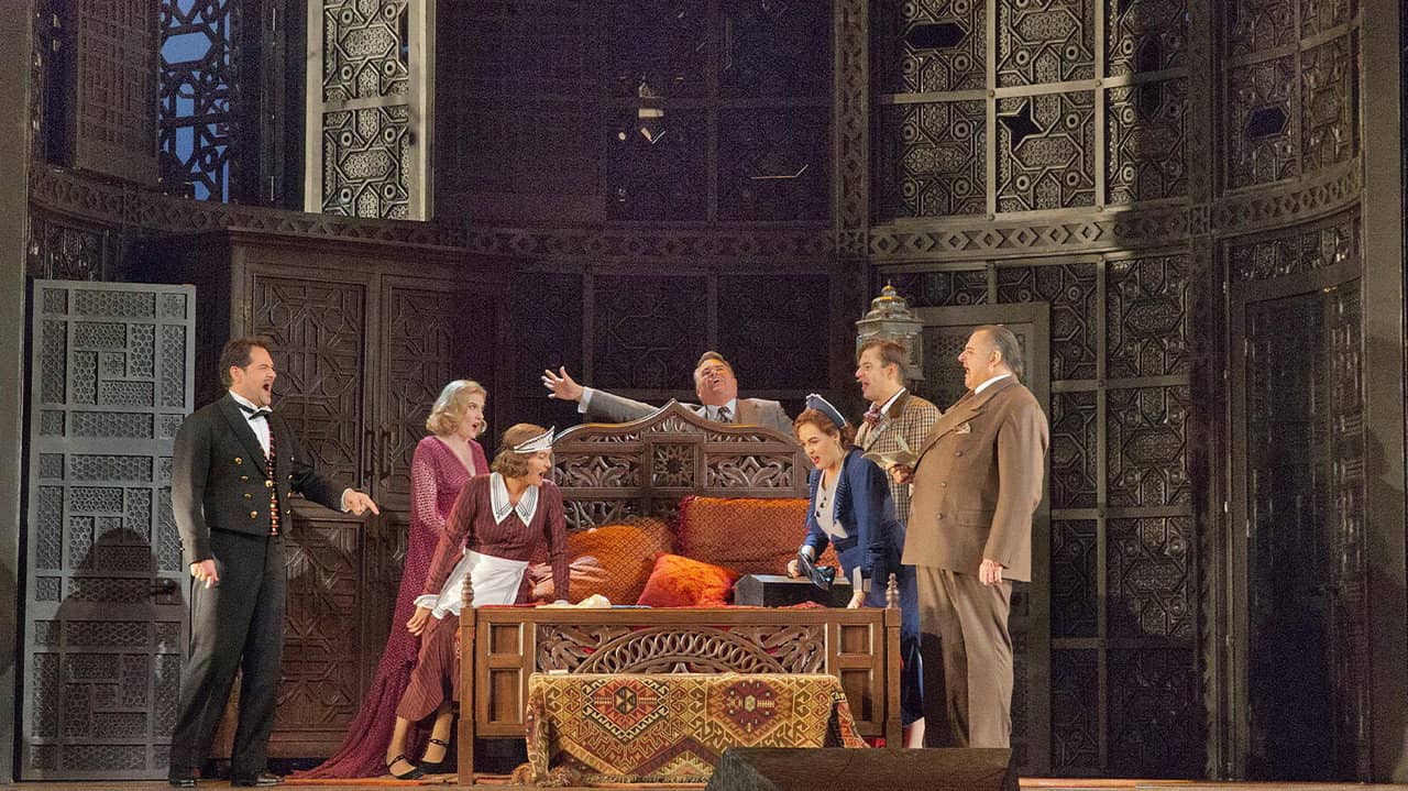 The Metropolitan Opera: The Marriage of Figaro backdrop