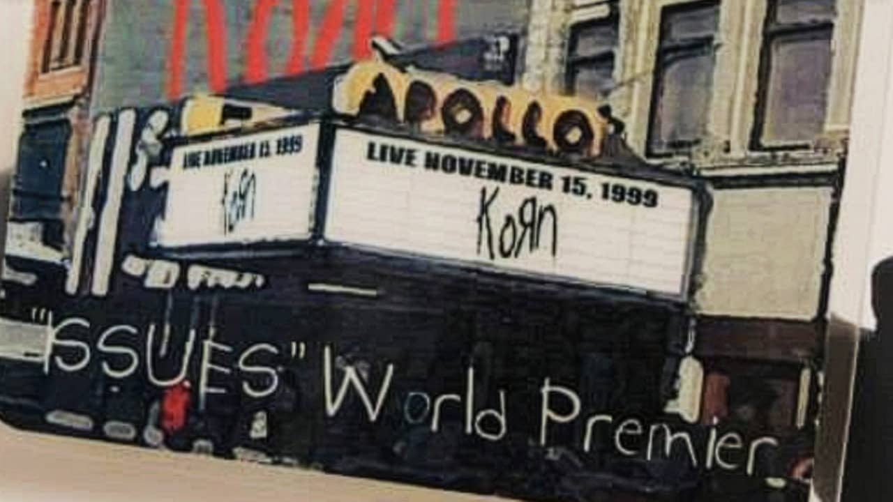 KoRn issues: Live at Apollo Theater 1999 backdrop