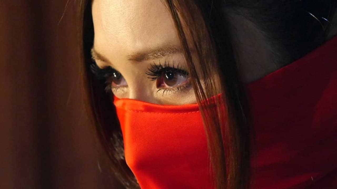 Female Ninja JULIA backdrop