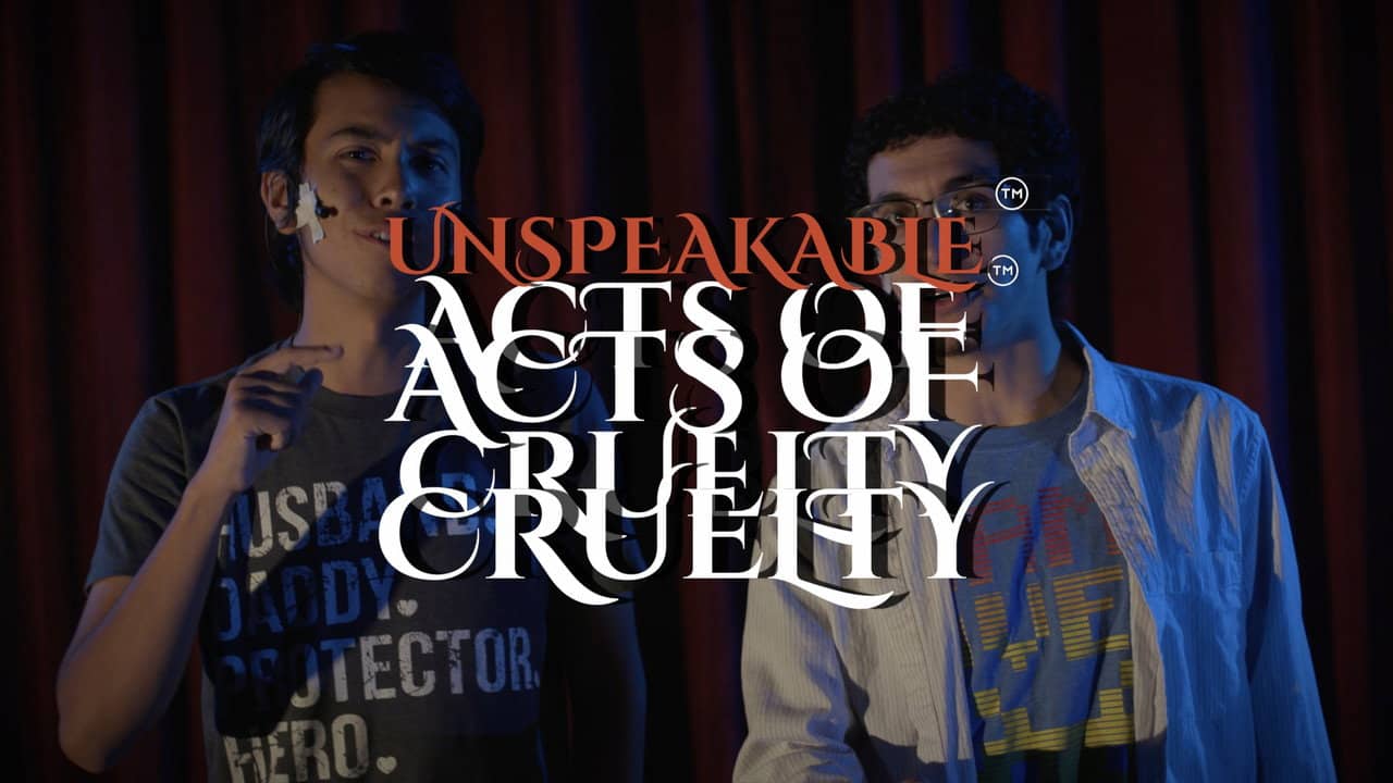 Unspeakable Acts of Cruelty backdrop