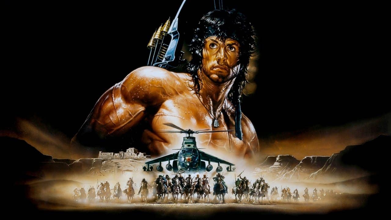 Rambo III backdrop