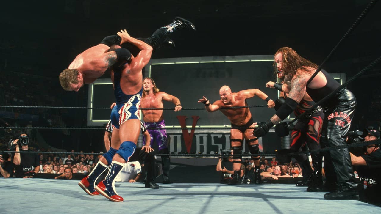 WWE InVasion backdrop