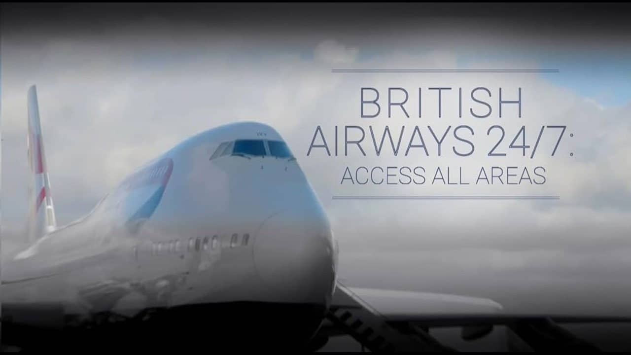 British Airways 24/7: Access All Areas backdrop