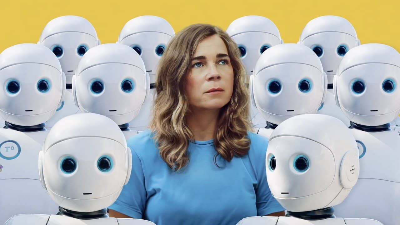 Robot T-O backdrop