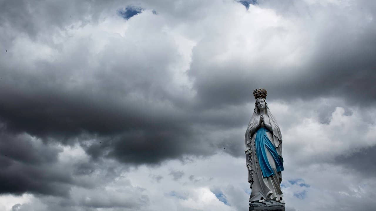Lourdes backdrop