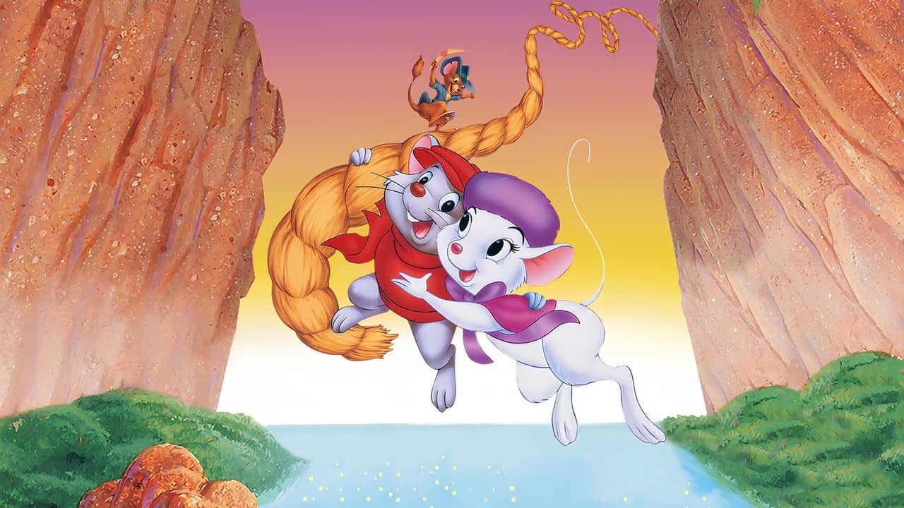 The Rescuers Down Under backdrop