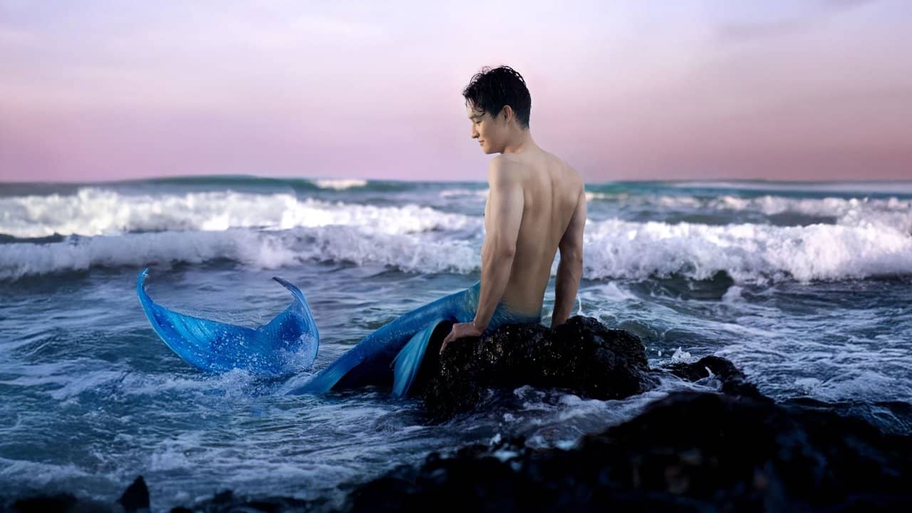 Lover Merman backdrop