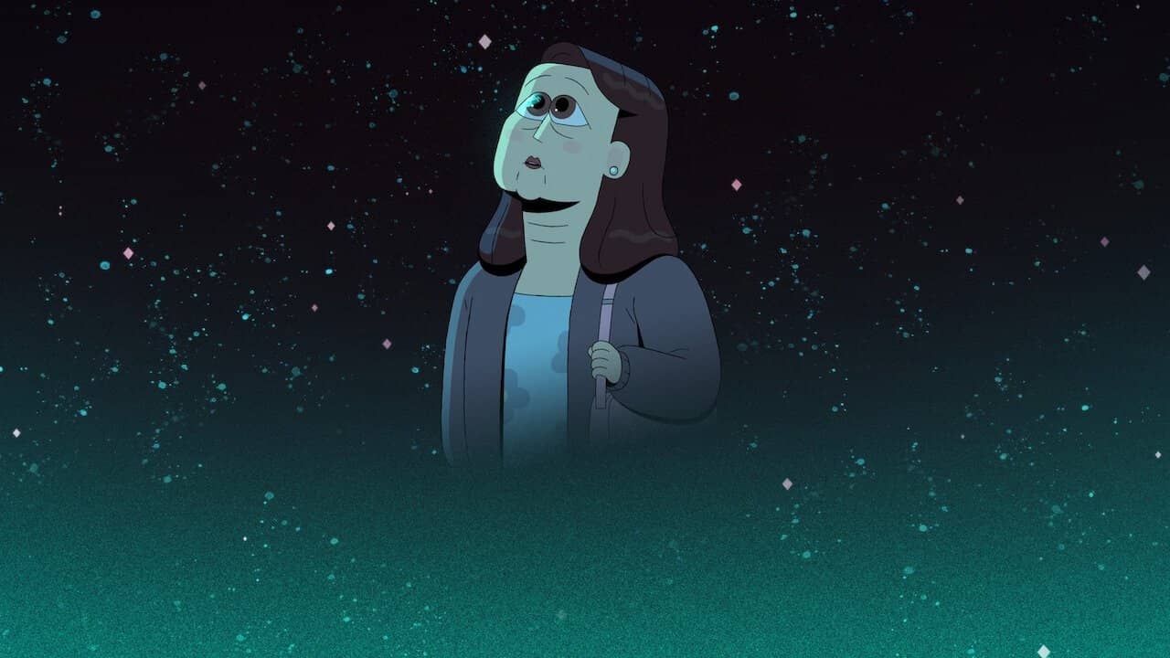Carol & the End of the World backdrop
