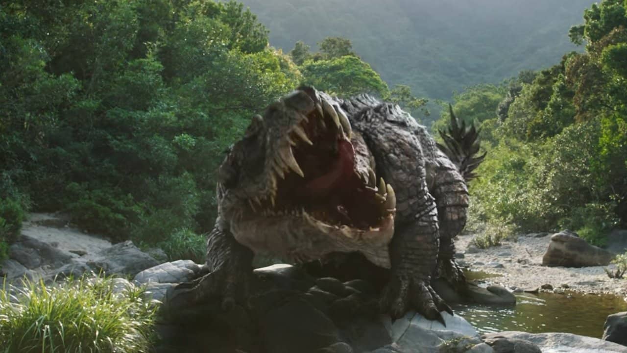 Crocodile Island backdrop