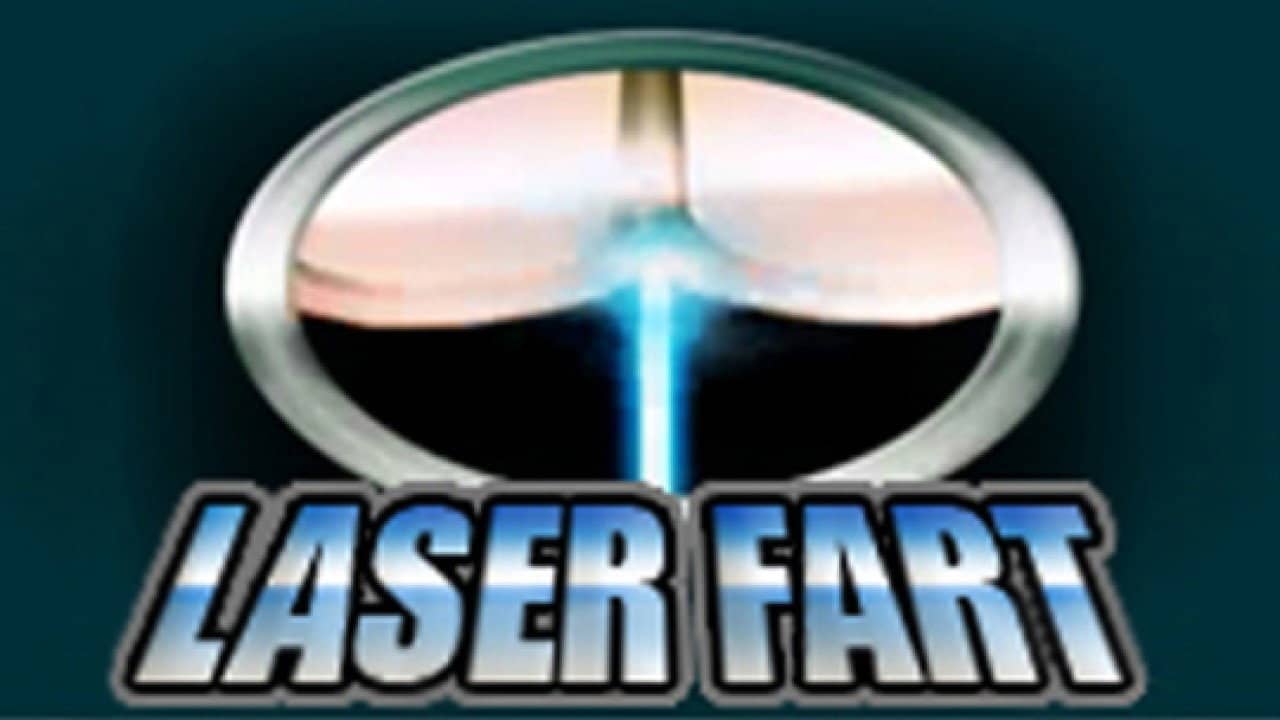 Laser Fart backdrop