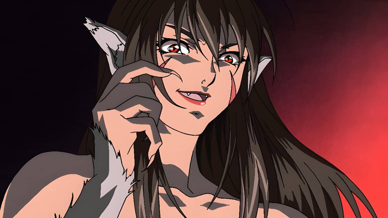 Legend of the Wolf Woman backdrop