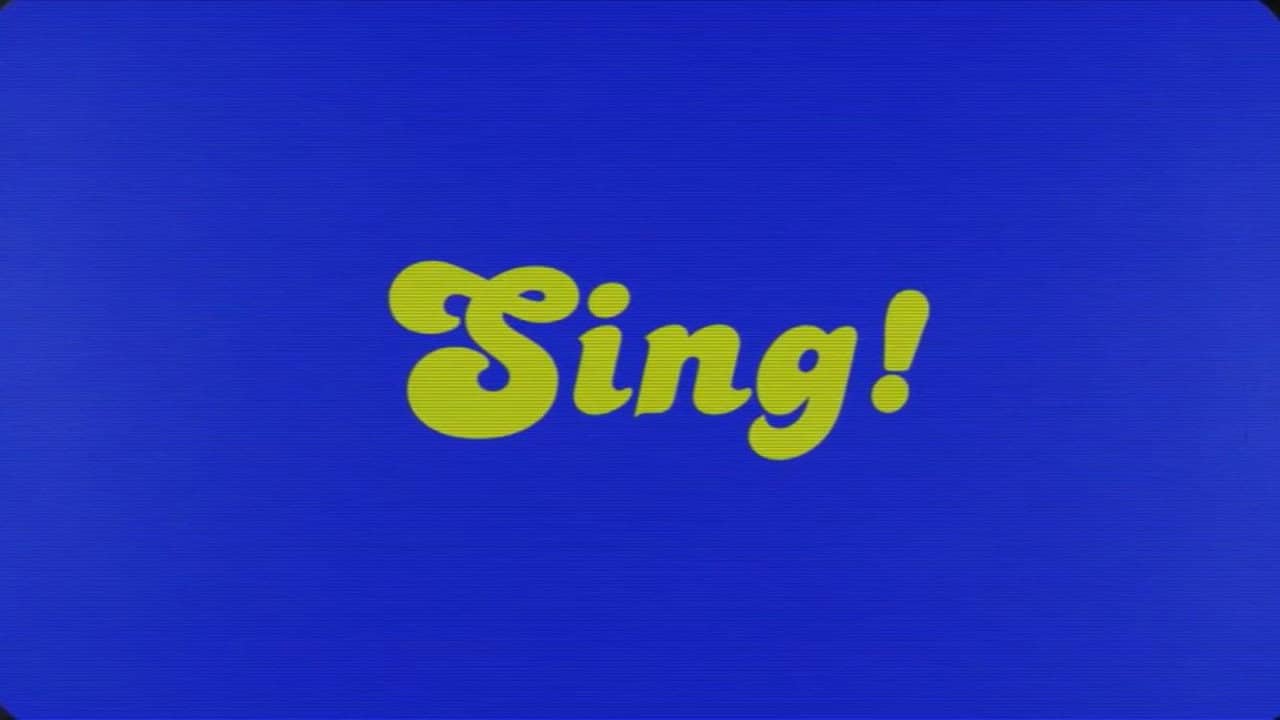 Sing! backdrop