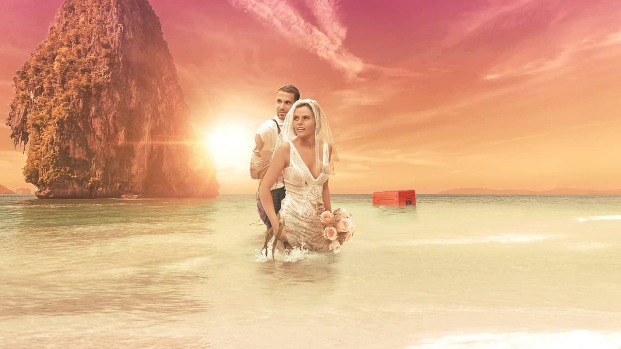 Stranded on Honeymoon Island backdrop