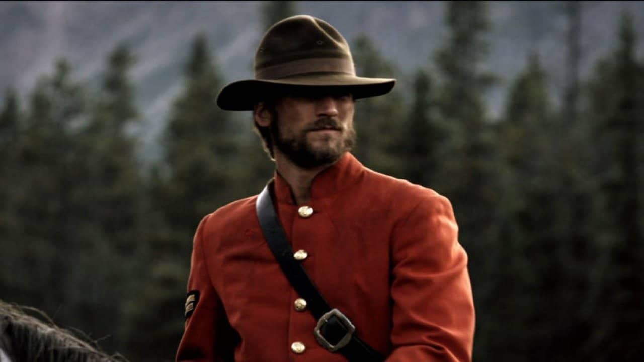 The Mountie backdrop
