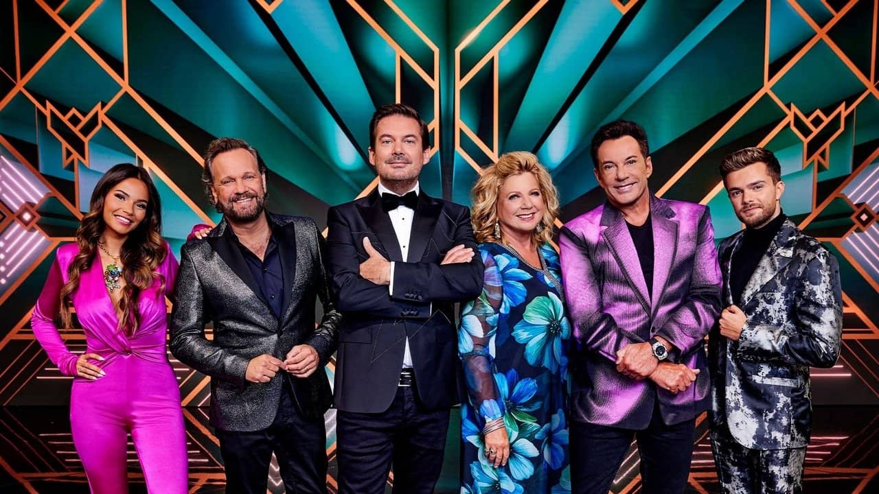 The Masked Singer backdrop