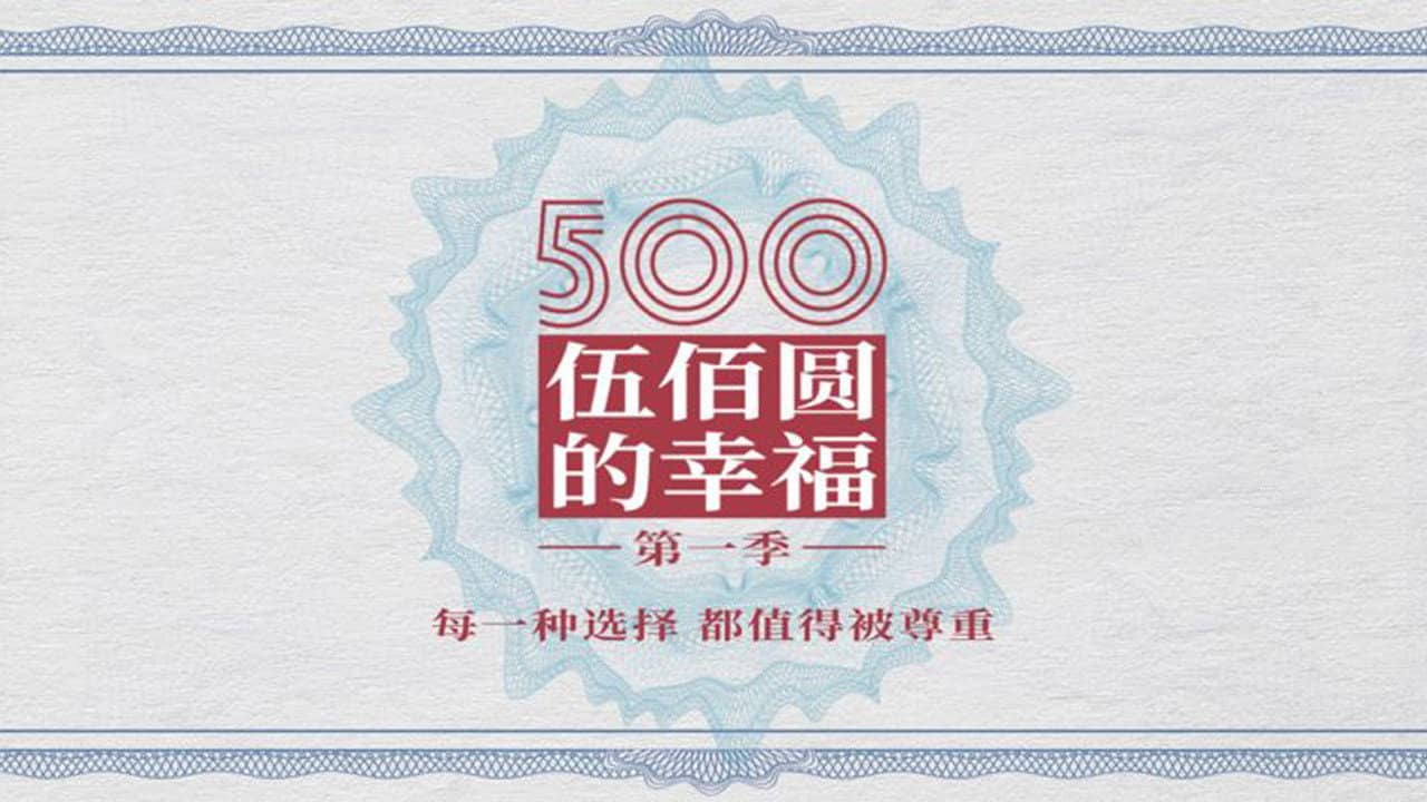 Happiness from 500 Yuan backdrop