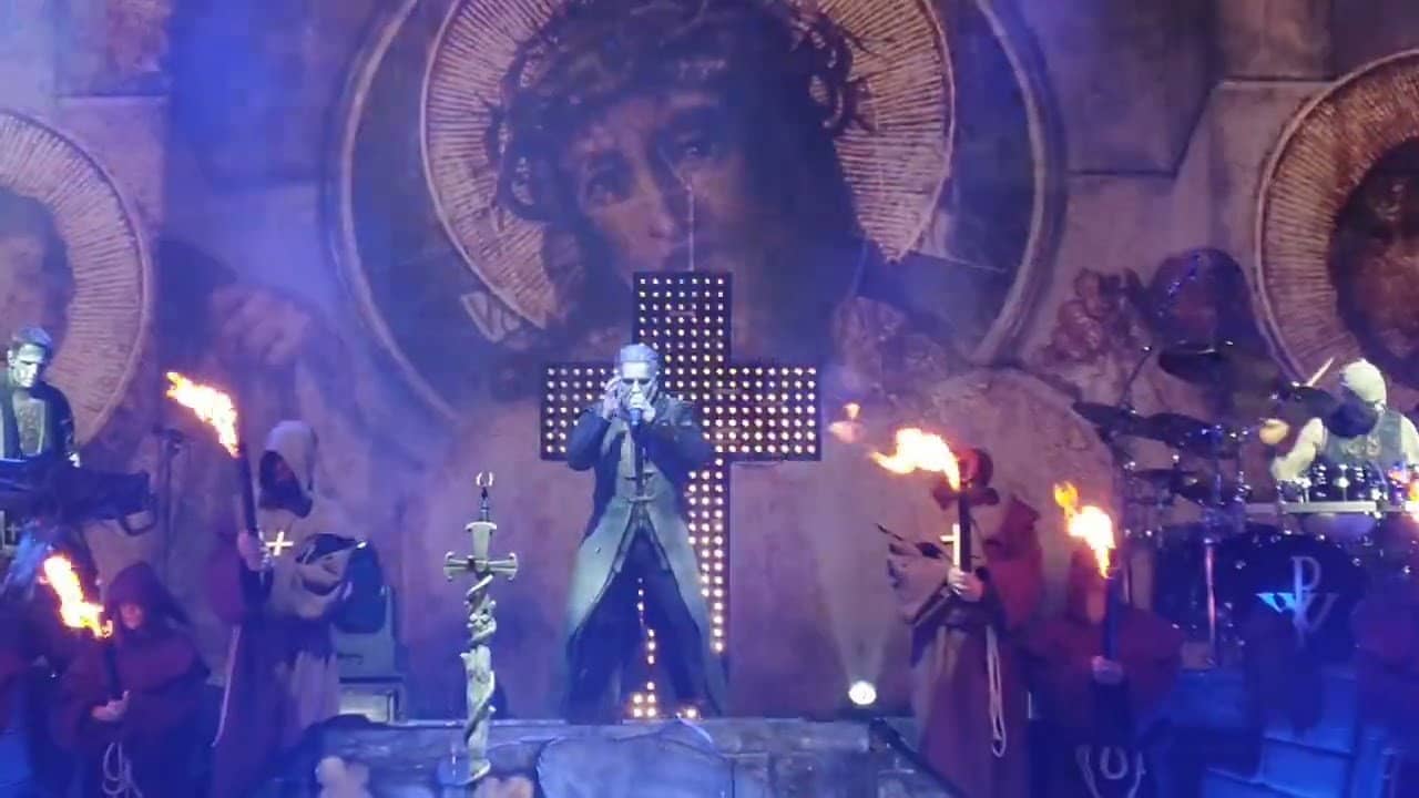 Powerwolf - Live at Oberhausen 2022 backdrop