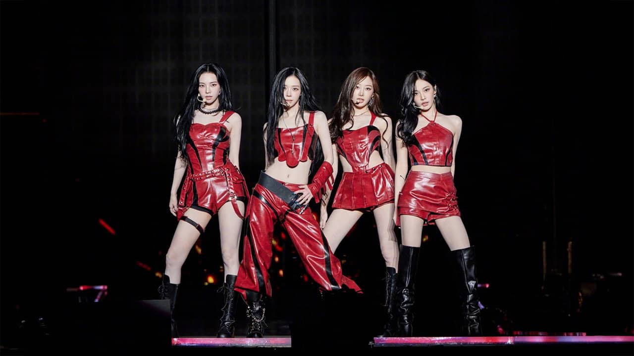 2025 aespa LIVE TOUR - SYNK : aeXIS LINE - in SEOUL backdrop
