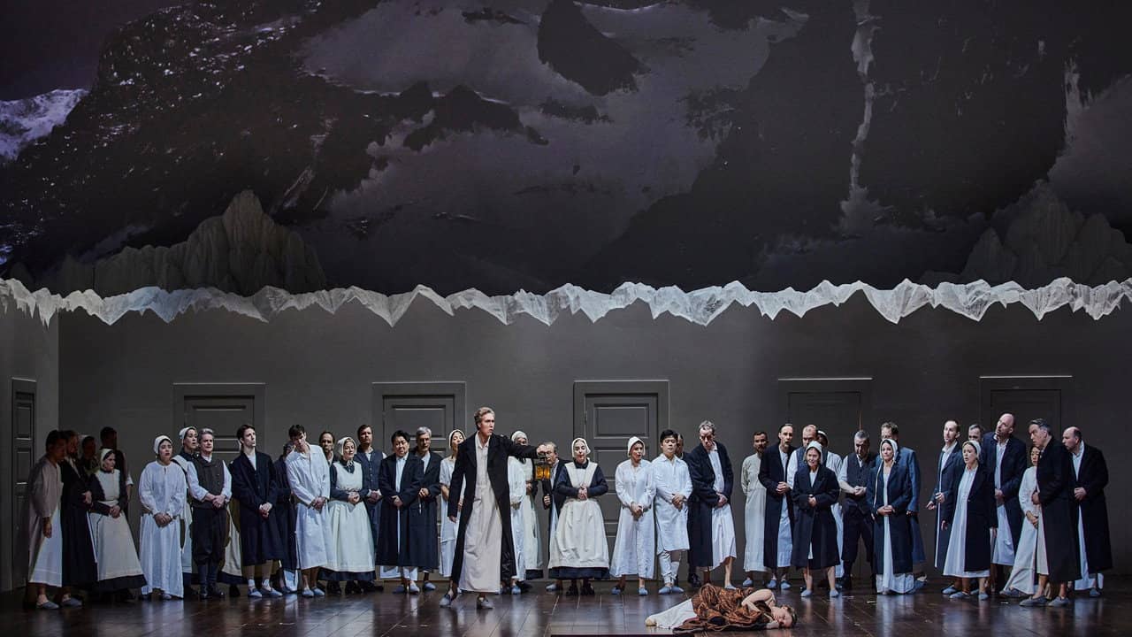 The Metropolitan Opera: La Sonnambula backdrop