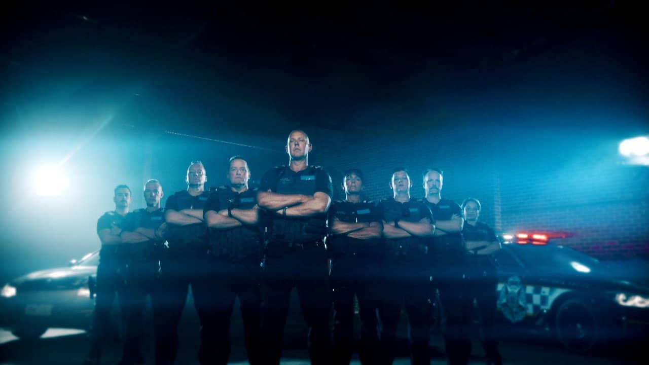 Highway Patrol backdrop