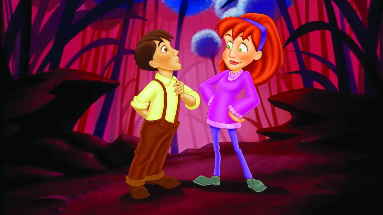 The Adventures of Tom Thumb and Thumbelina backdrop