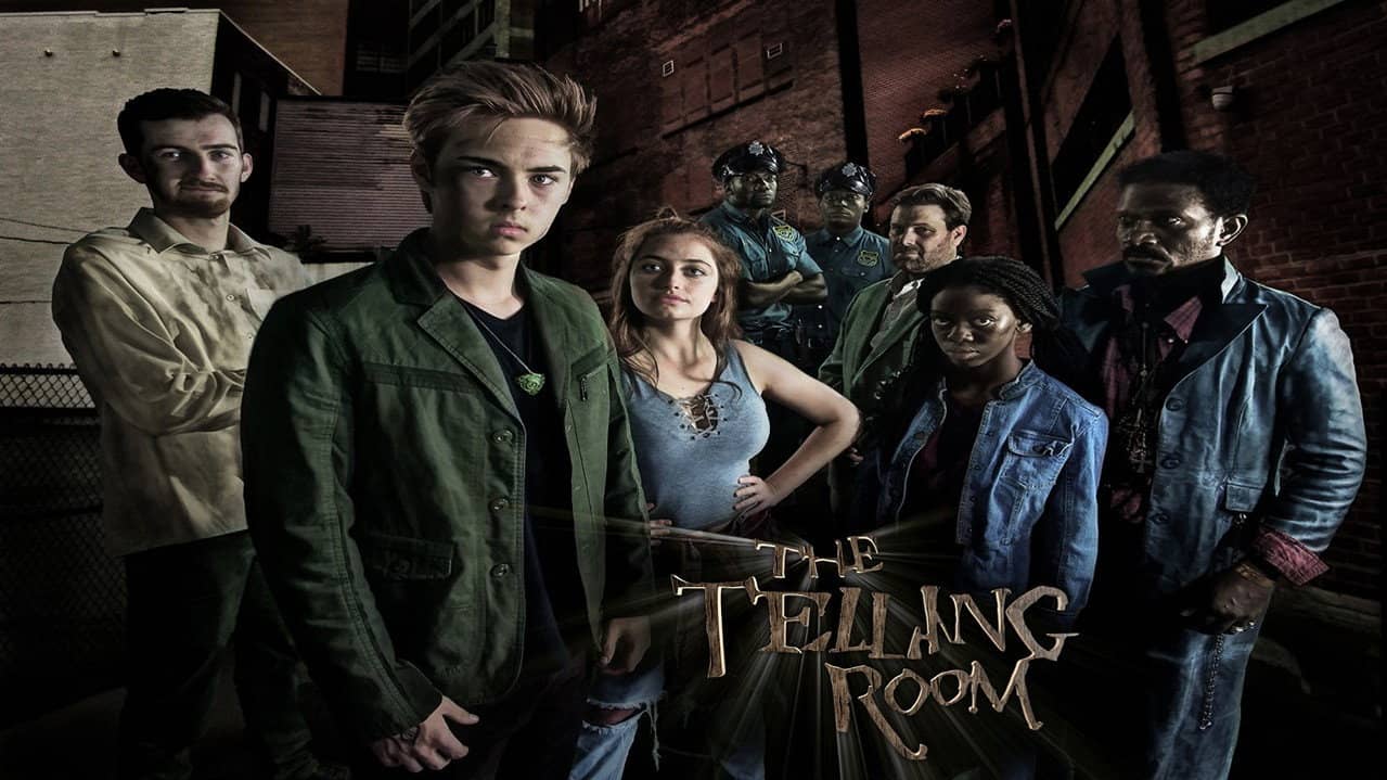 The Telling Room backdrop