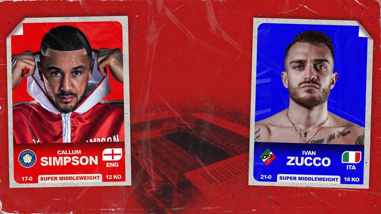 Callum Simpson vs. Ivan Zucco backdrop
