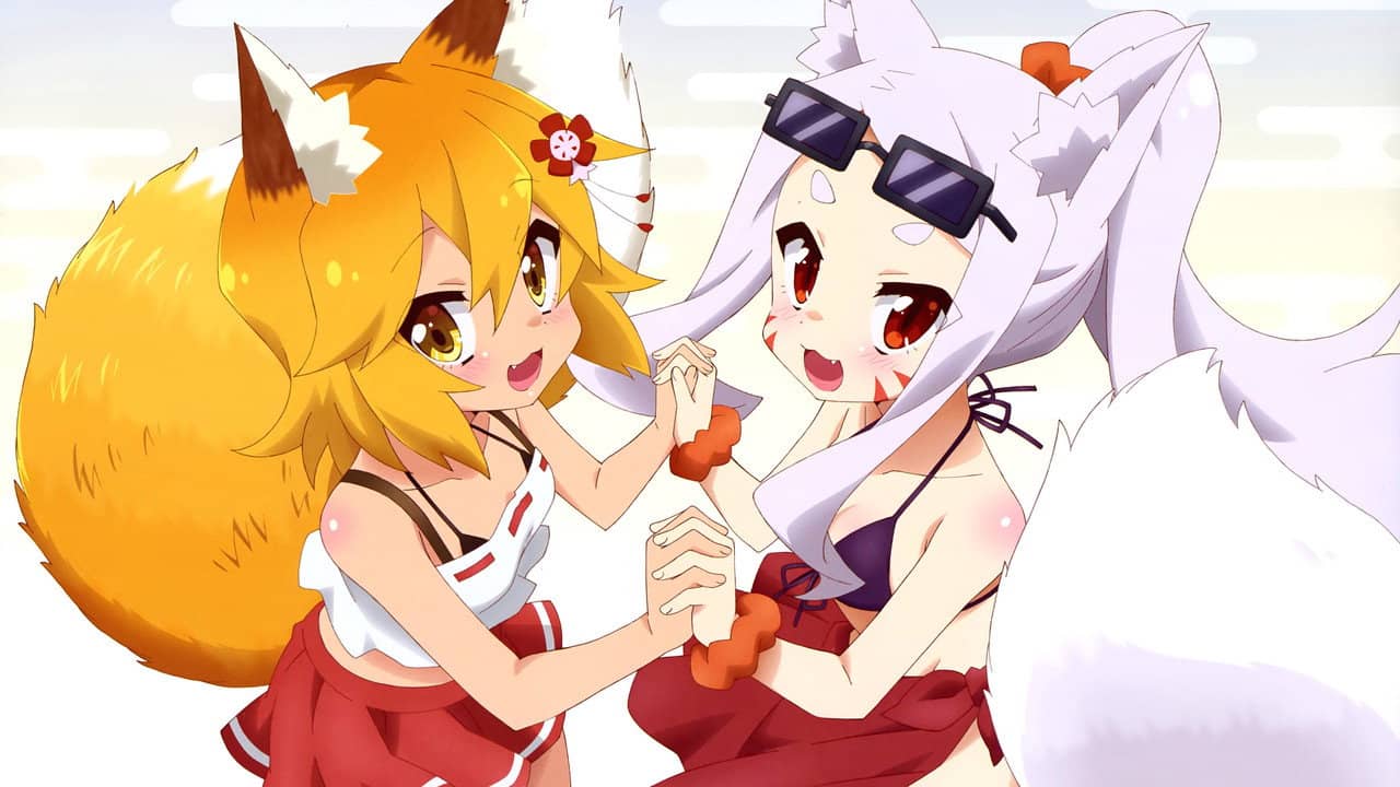 The Helpful Fox Senko-san backdrop