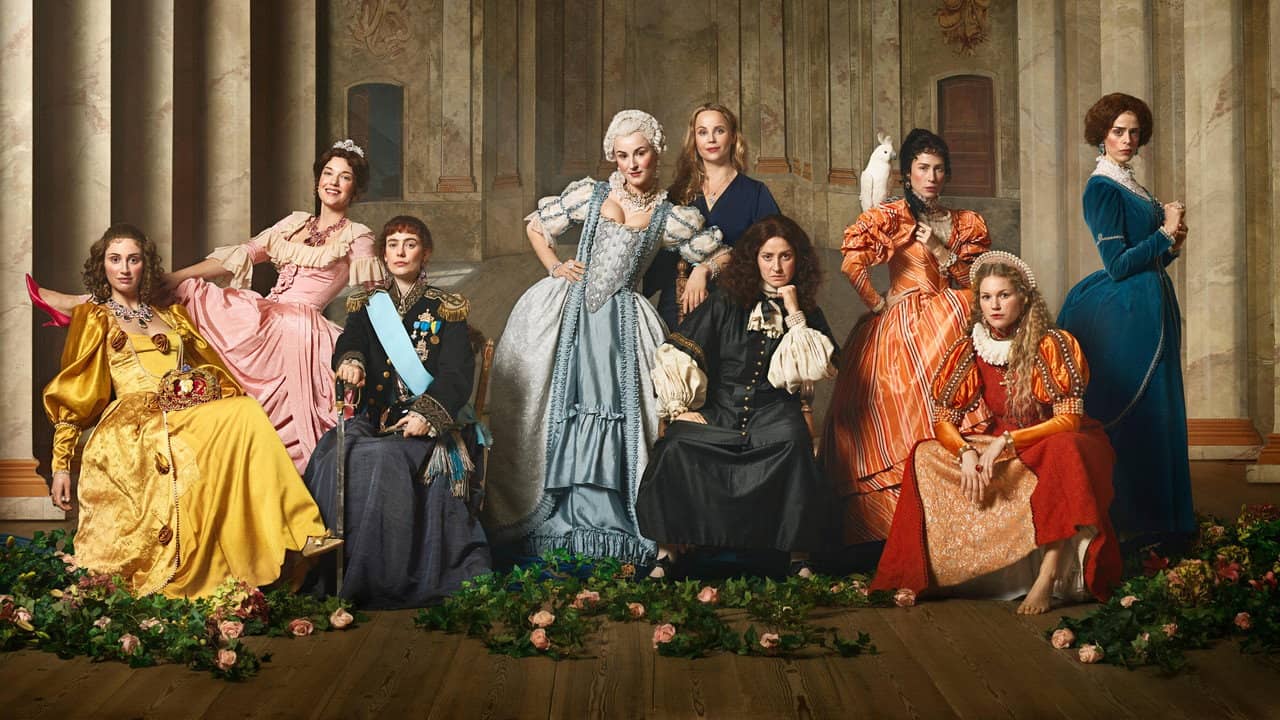 The Queens of Sweden backdrop
