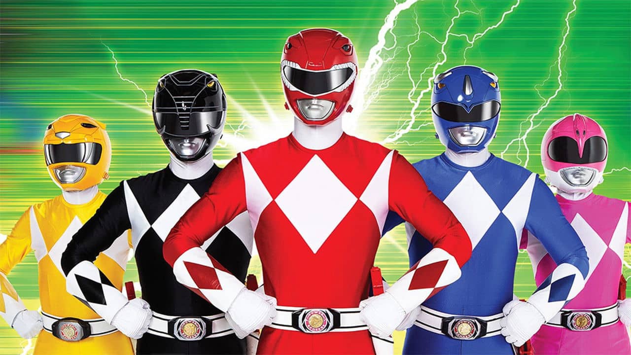 Mighty Morphin' Power Rangers Re-Ignition backdrop